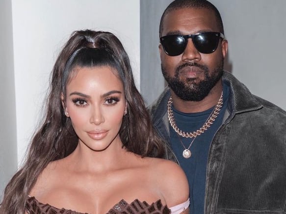 Kanye West y Kim Kardashian