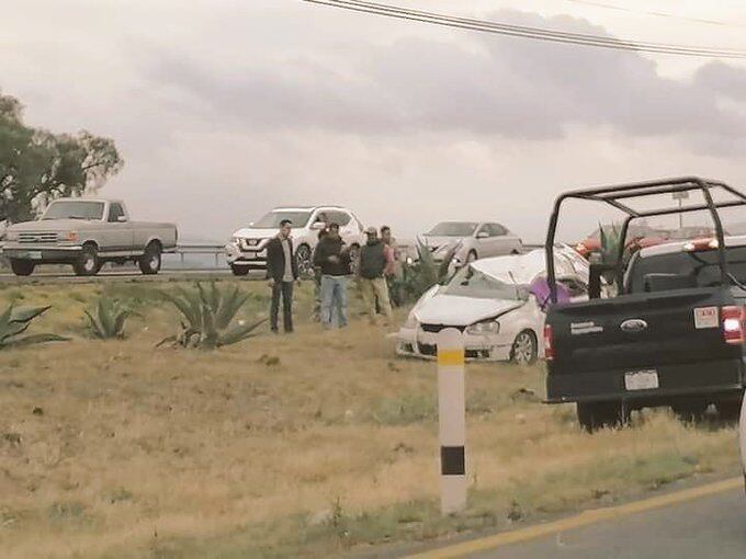 Accidente en México-Pachuca