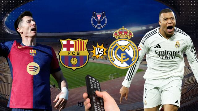 Barcelona vs Real Madrid: Día, horario y dónde ver la gran final de la Copa del Rey 2025