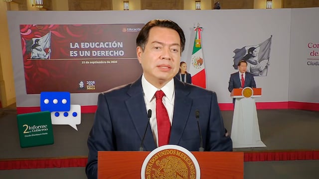 Mario Delgado presenta Glosa del Segundo Informe sobre educación