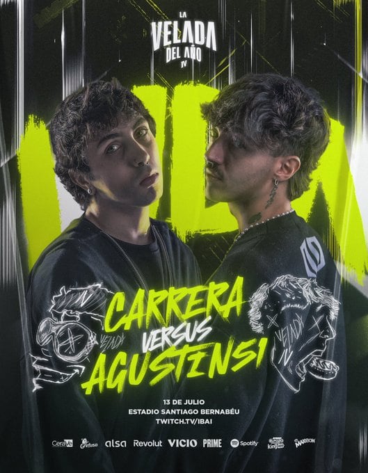 Carrera contra Agustin51 en La Velada del Año IV