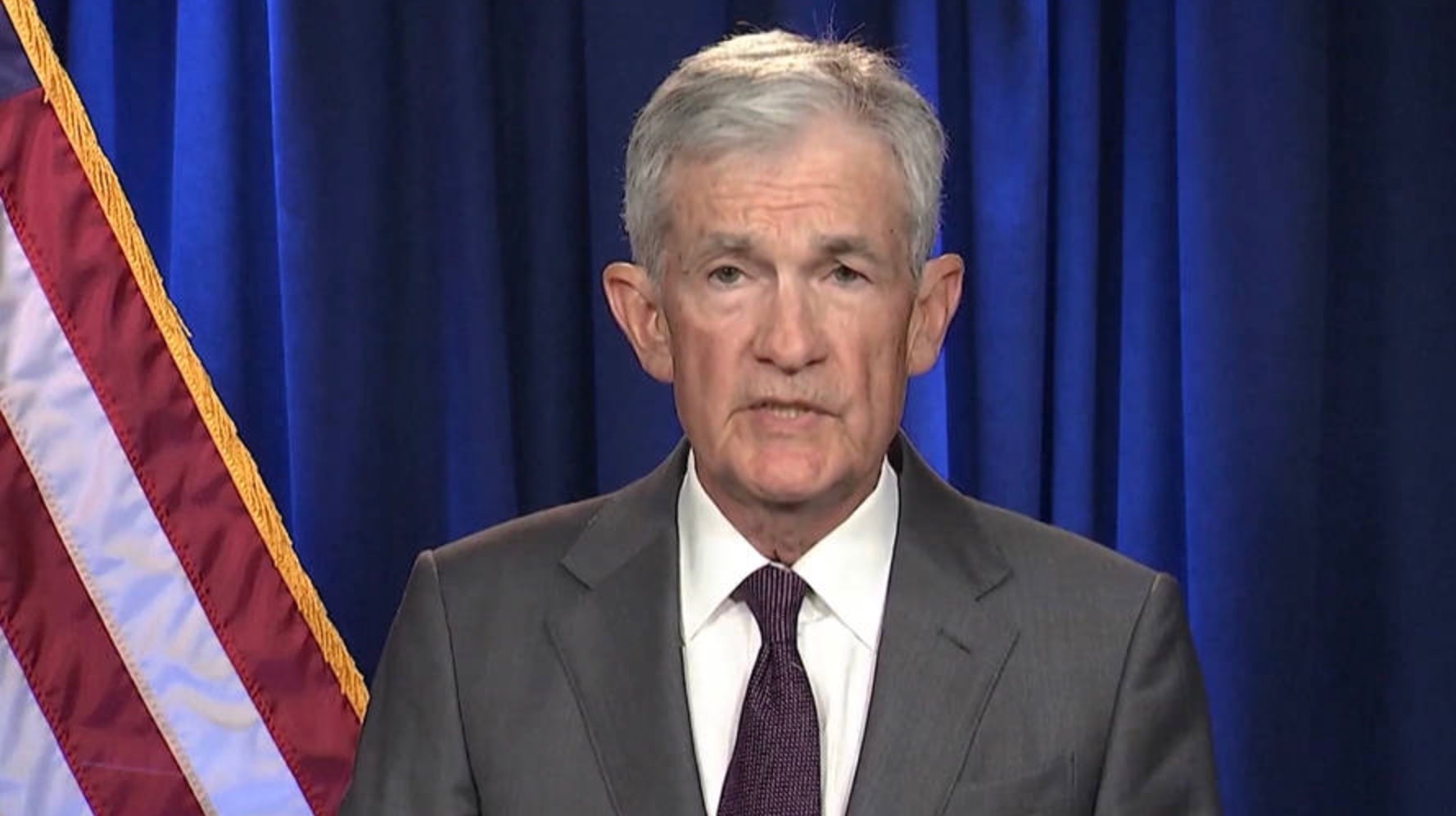 Jerome Powell, presidente de la Fed