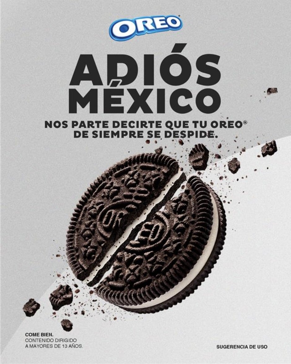 Despedida Oreo de México