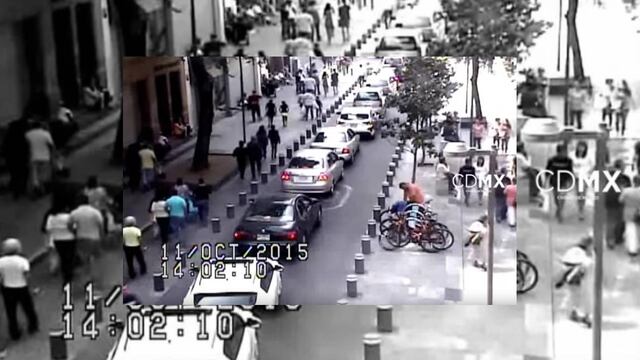 En menos de un minuto uan bicicleta puede desaparecer de un biciestacionamiento, asegura un video del Centro de Atención a Emergencias y Protección Ciudadana de la Ciudad de México.