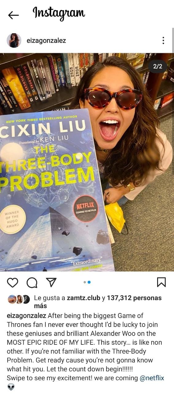 Publicación de Instagram