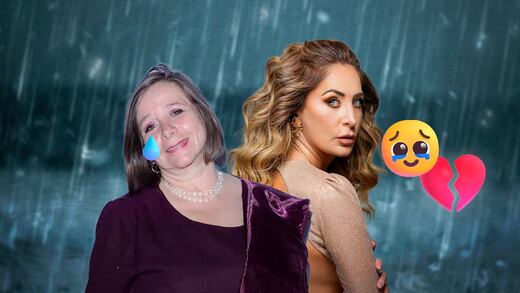 Geraldine Bazán huye cuando le preguntan por el distanciamiento de su mamá