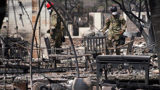Incendios forestales en Maui, Hawaii, dejan 101 muertos