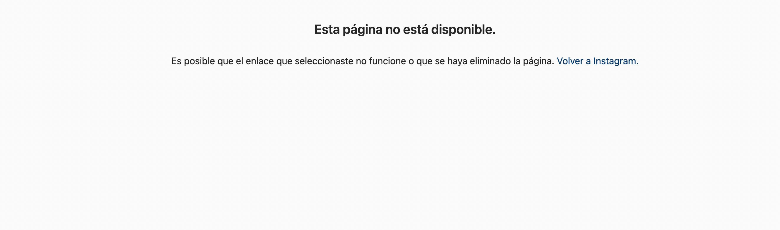 Andrea Escalona se ausenta de Instagram; su cuenta no está disponible