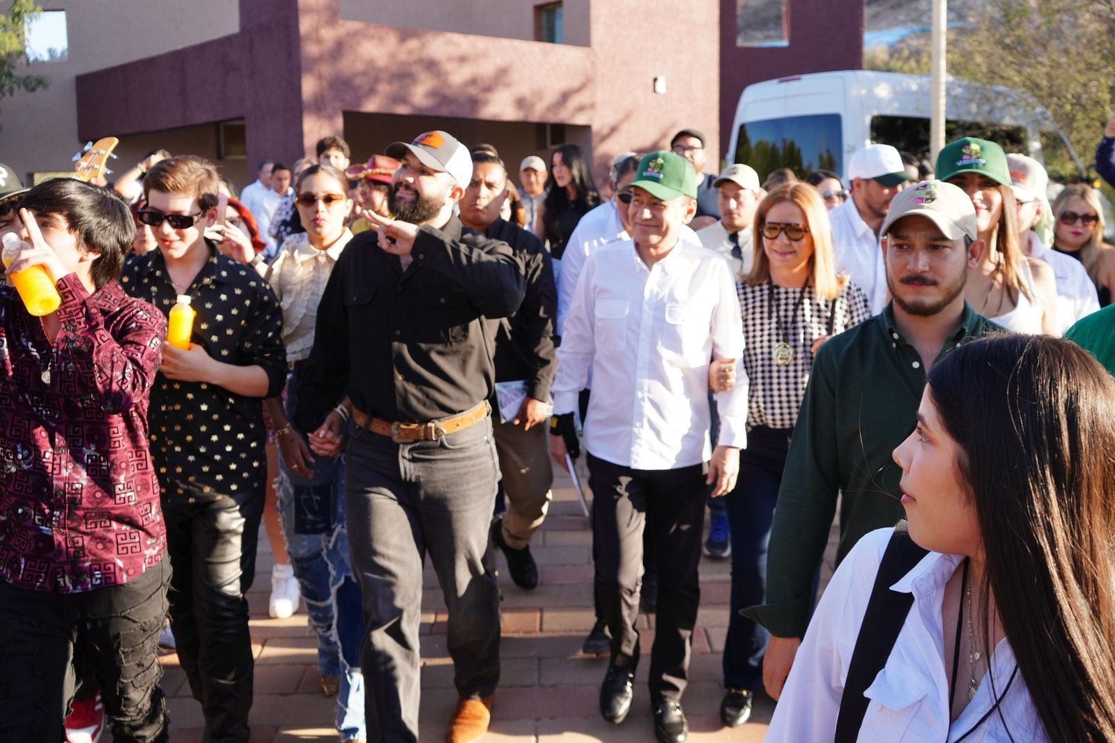 Alfonso Durazo inaugura primera etapa del Bosque Urbano La Sauceda