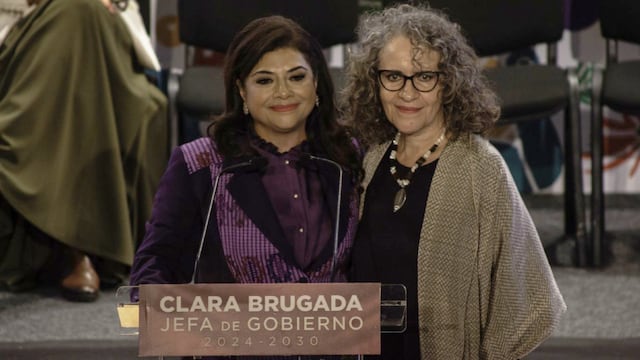 Araceli Damián González y Clara Brugada