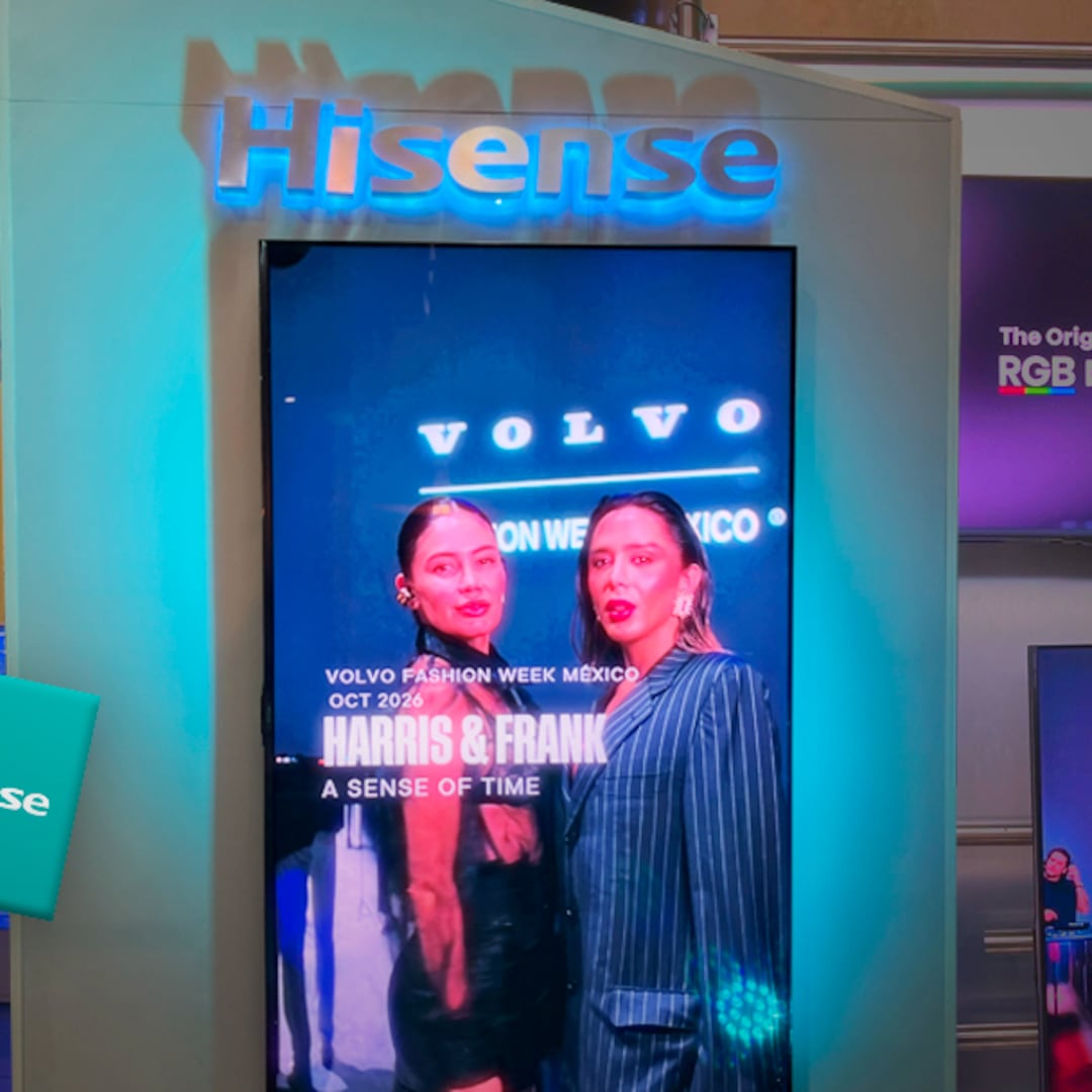 Así une Hisense la tecnología y la moda en Fashion Week México 2026