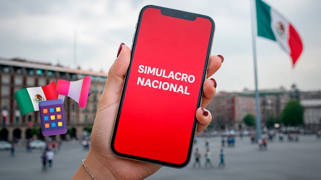 El mensaje que recibirás en tu celular durante el Simulacro Nacional