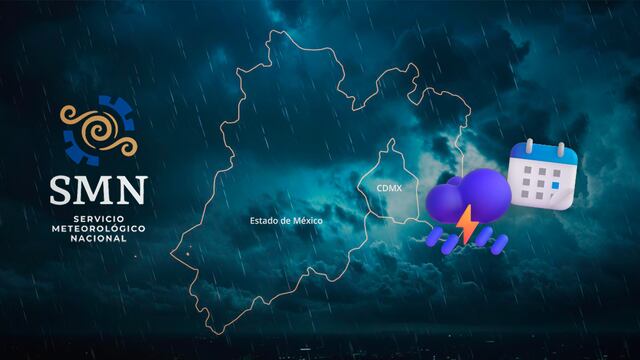Diluvio: Se esperan lluvias fuertes en CDMX y Estado de México