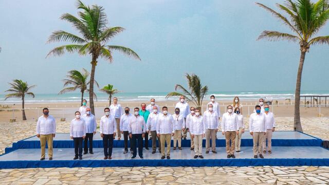 Gobernadores en Tampico.