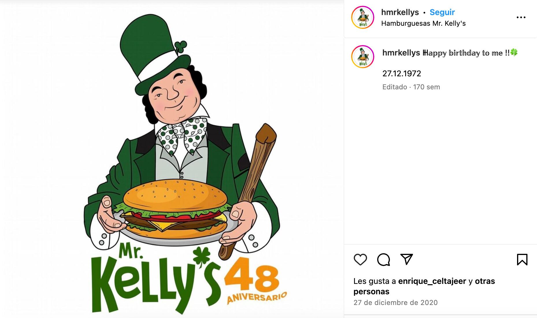 Hamburguesas Mr. Kelly’s cerrará definitivamente