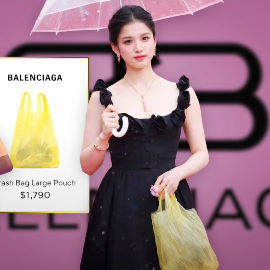 La verdad sobre la bolsa de basura que usó Zhang Jingyi y atribuyeron a Balenciaga