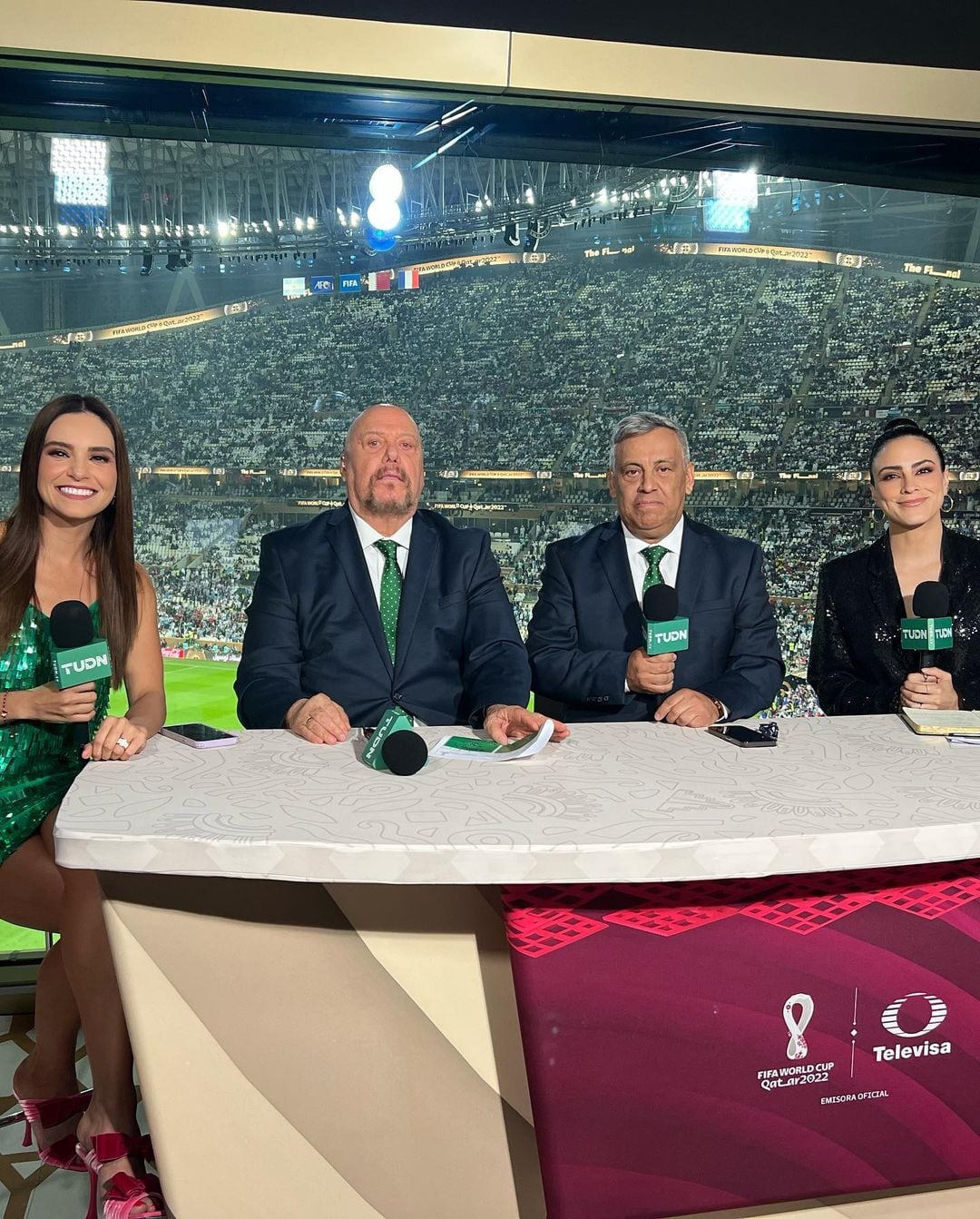 Tania Rincón en Qatar