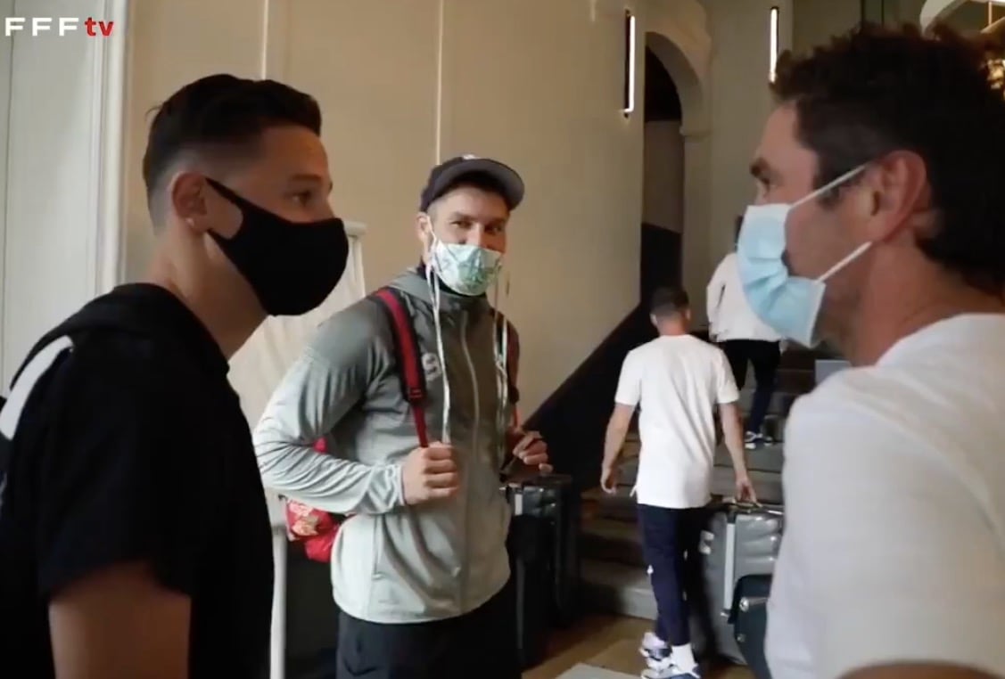 Gignac y Thauvin llegaron con la Selección de Francia