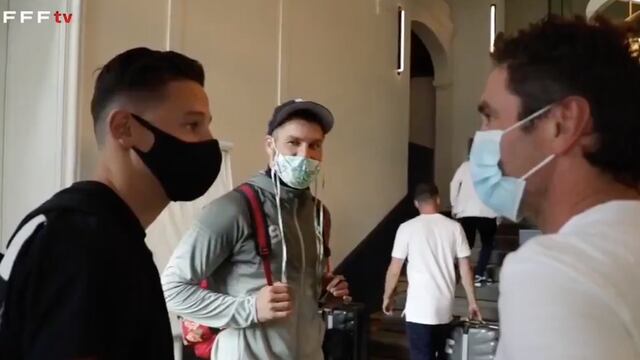 Gignac y Thauvin llegaron con la Selección de Francia