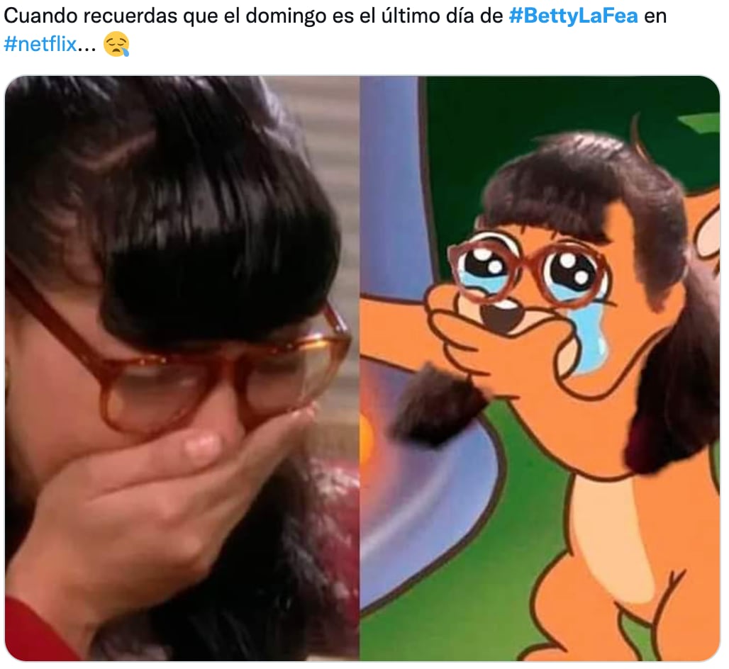 Memes sobre la salida de 'Betty, la fea' de Netflix