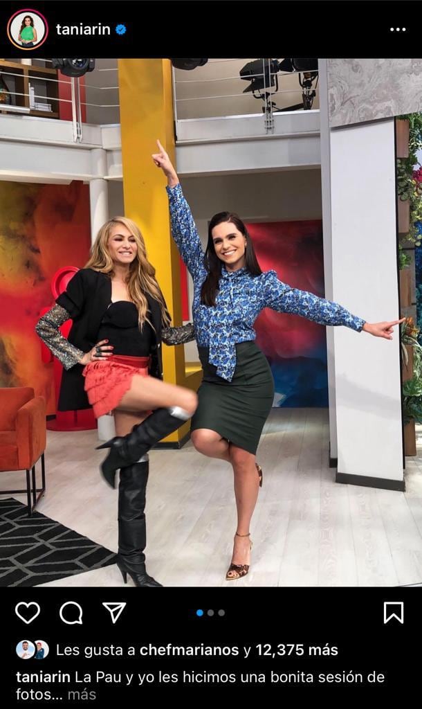 Paulinia Rubio y Tania Rincón