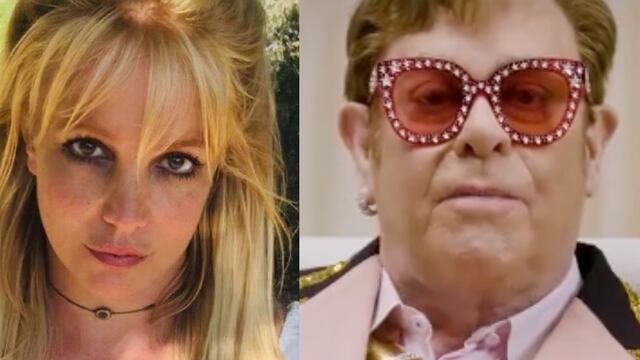 Britney Spears y Elton John