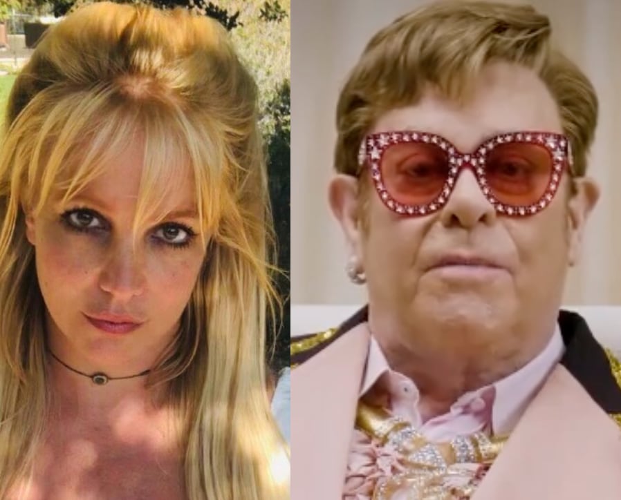Britney Spears y Elton John