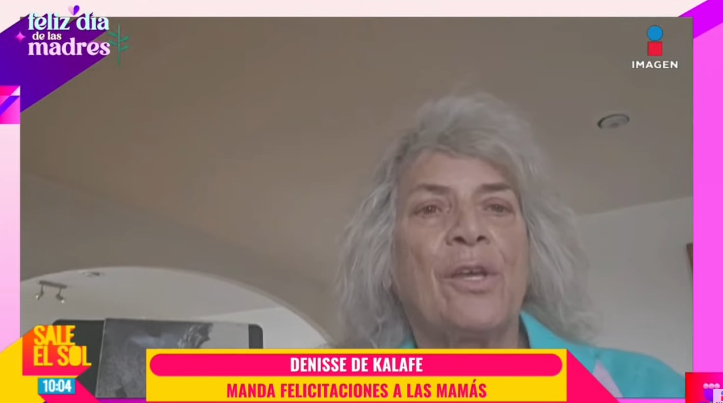 Denise de Kalafe reaparece en Sale el Sol.
