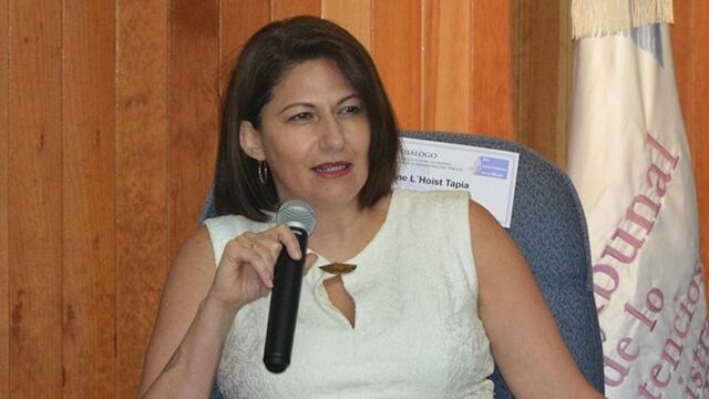 Jacqueline L’Hoist Tapia, presidenta de COPRED.