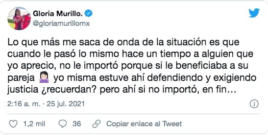 Gloria Murillo responde a Paola Espinosa
