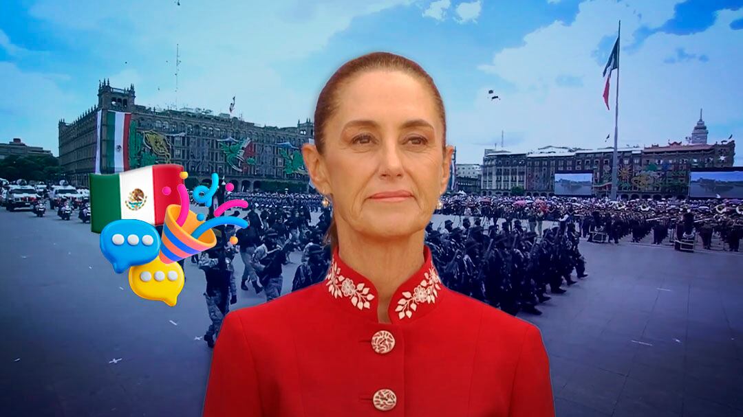 “México no se arrodilla ni se vende”: Sheinbaum inicia desfile del 16 de septiembre