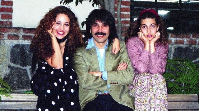 Diego Verdaguer e hijas