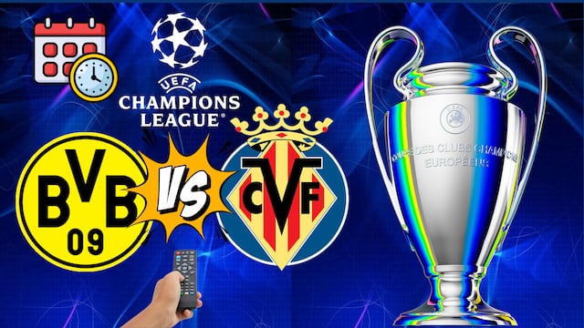 Borussia Dortmund recibe a Villarreal en la Champions League