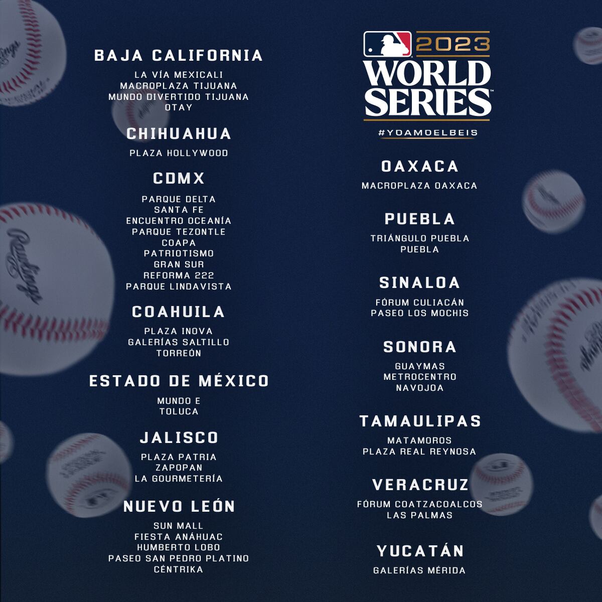 Serie Mundial de Béisbol en Cinemex