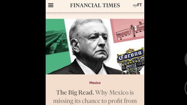 AMLO en Financial Times