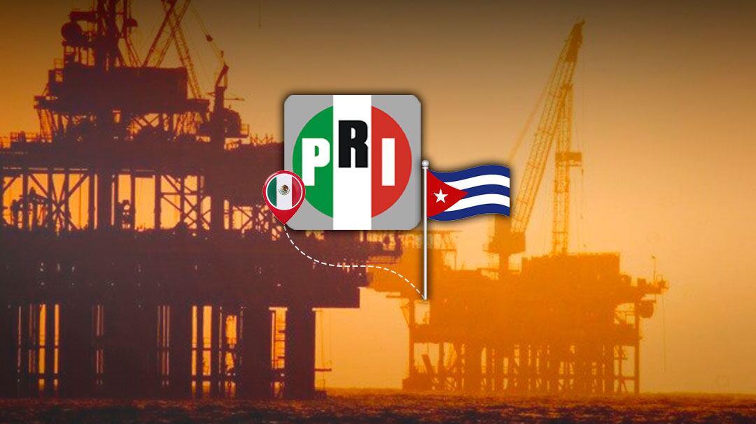PRI exige aclarar cuánto petróleo envió México a Cuba