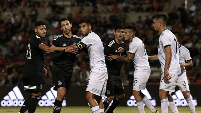 México empató con Argentina en Juárez