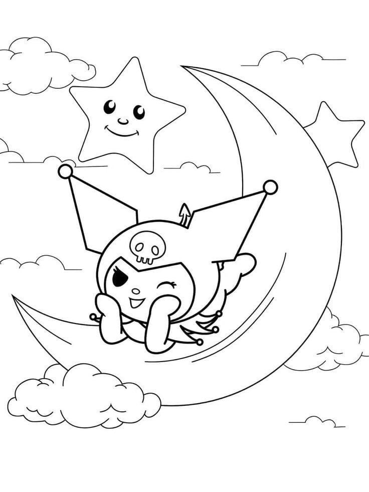 Dibujos de Kuromi para colorear