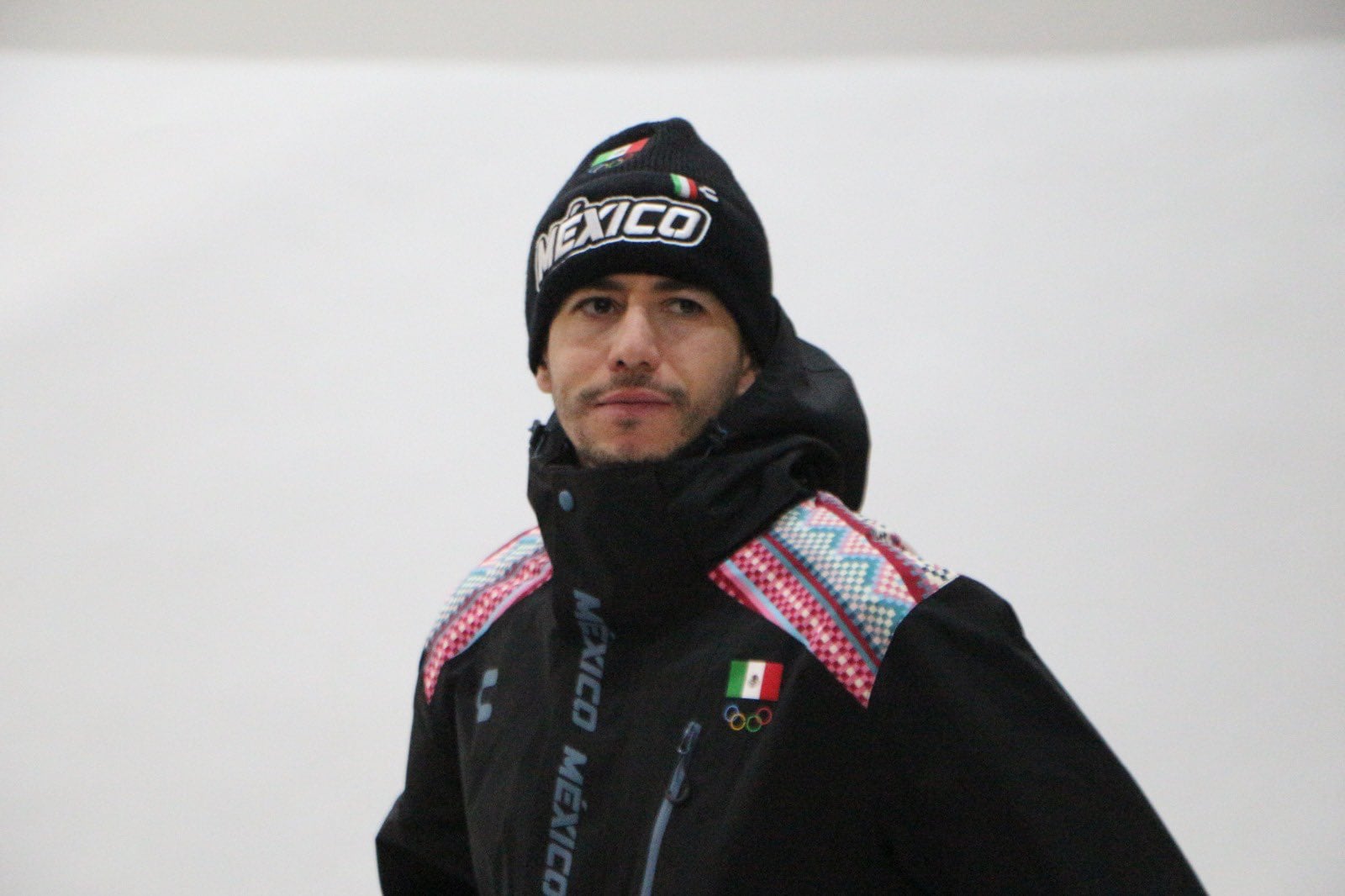 Allan Corona, esquiador mexicano