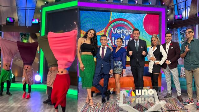 Conductores de Venga La Alegría recrear trend de costalitos.