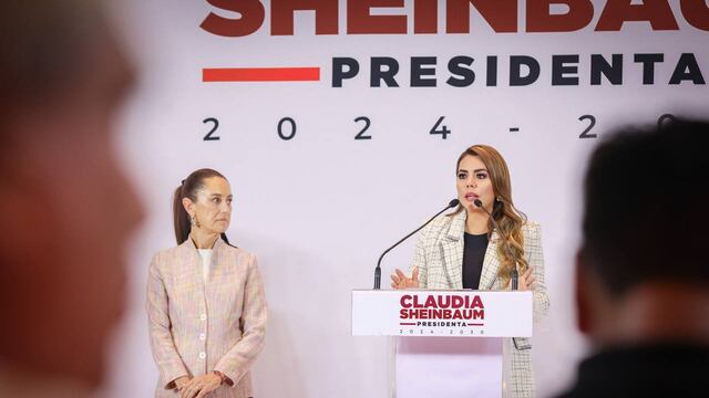 Evelyn Salgado y Claudia Sheinbaum