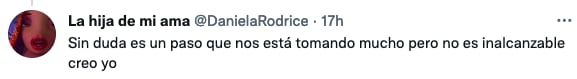 Daniela Rodrice habla sobre el privilegio.