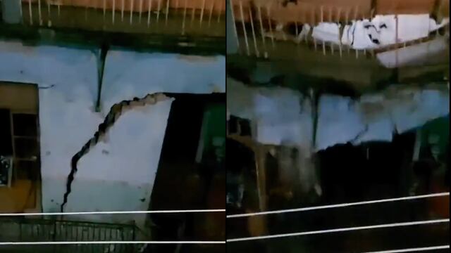 VIDEO: cae techo de vecindad en el Centro Histórico de la CDMX; hay un herido