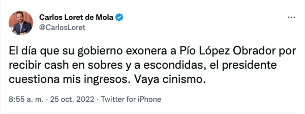 Carlos Loret de Mola explota contra AMLO
