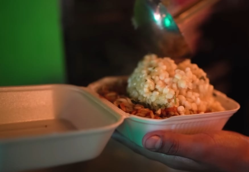 Esquisopa, botana que venden en Neza