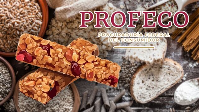 Barras de cereal según Profeco