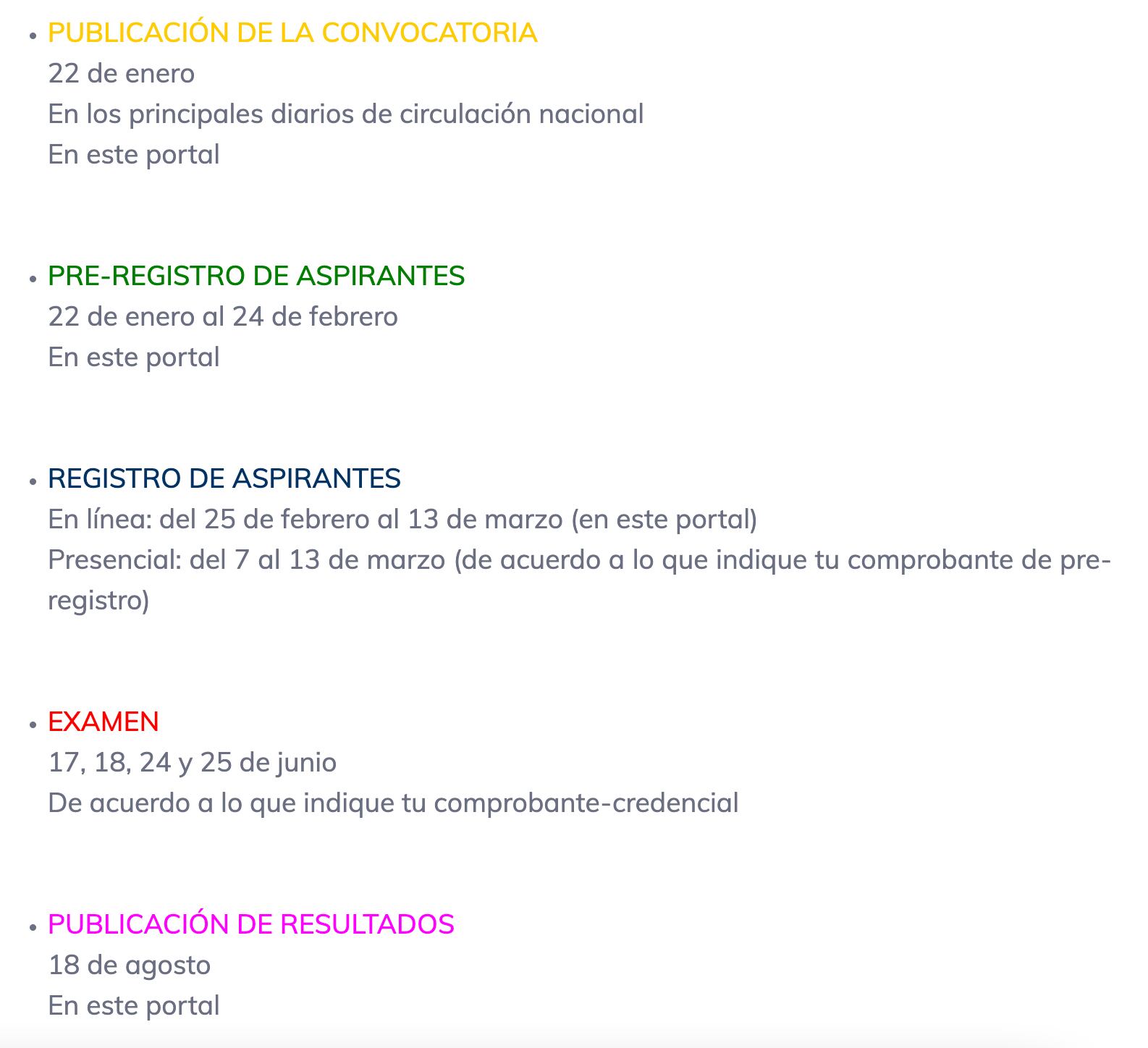 ¿Cuándo es el examen Comipems 2023 y cuándo salen los resultados?
