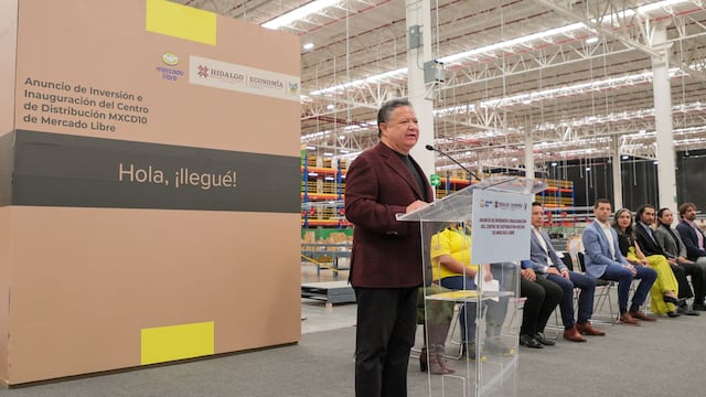 Julio Menchaca anuncia inversión de Mercado Libre en Hidalgo