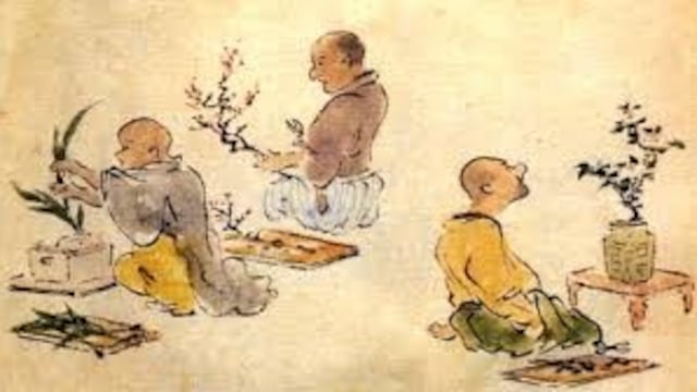 Ikebana, la triangulación entre Dios, la tierra y el hombre a través de las flores.