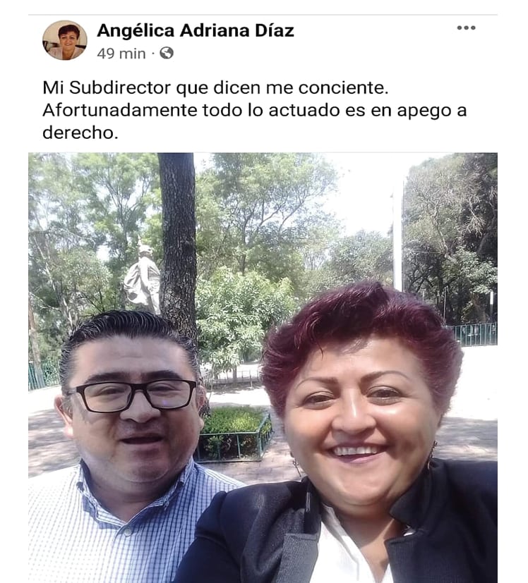 Angelica Díaz Bustamante y Marte Álvaro Ruiz Montes